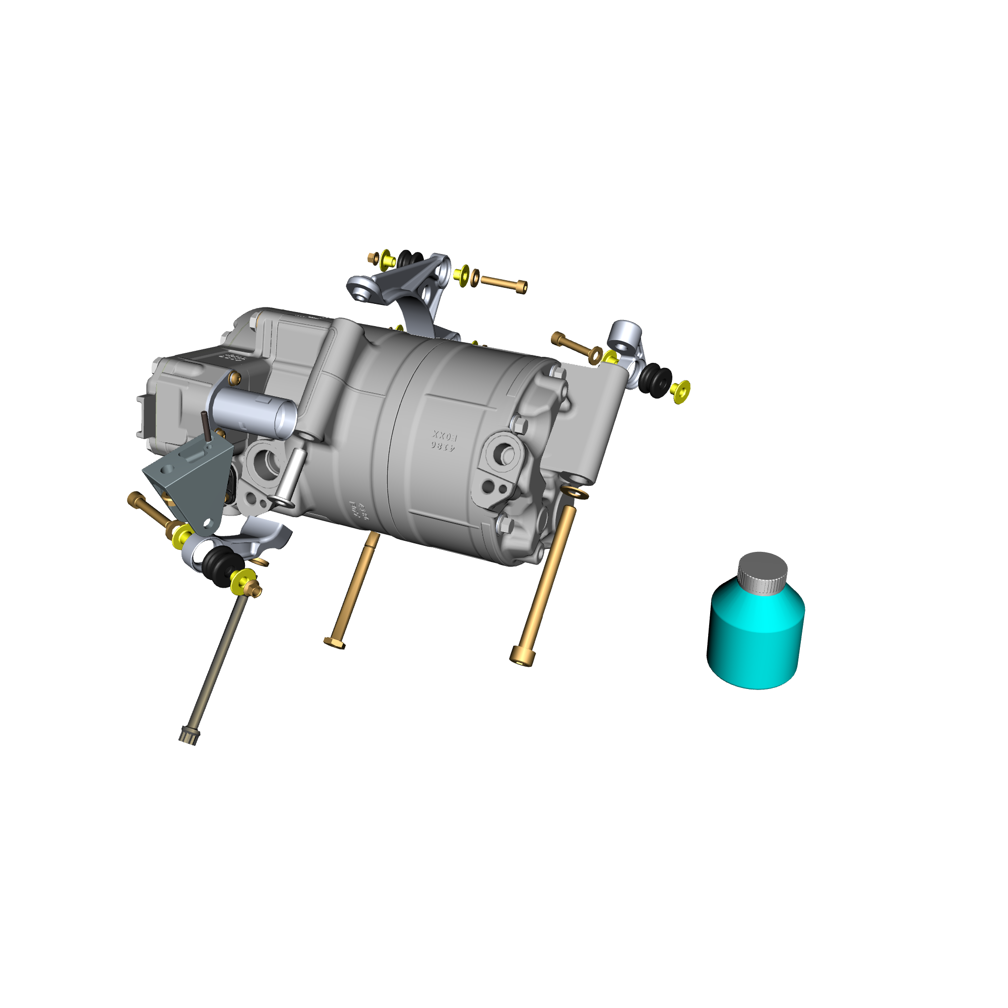 car: VALKYRIE,item_no: nan,quantity: 8,reference: VALKYRIE_PartsCatalogue-120306-10 AC Compressor