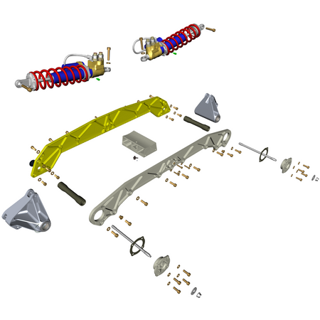 car: VULCAN,item_no: nan,quantity: 1,reference: VULCAN_PartsCatalogue-040302-01 Rear Spring & Damper