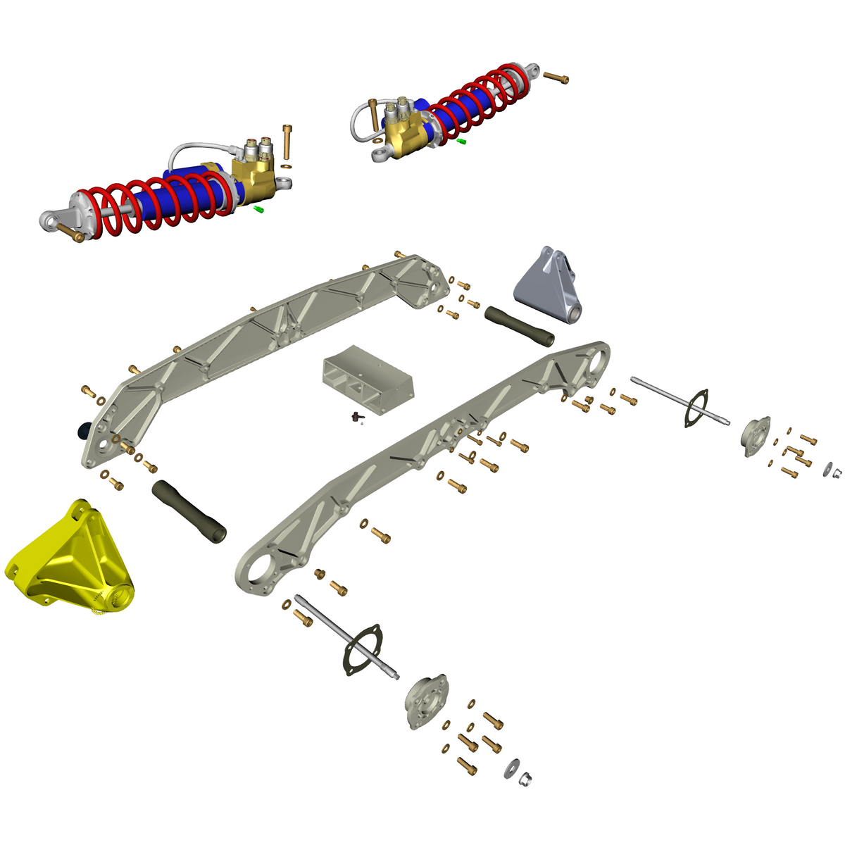 car: VULCAN,item_no: nan,quantity: 1,reference: VULCAN_PartsCatalogue-040302-01 Rear Spring & Damper