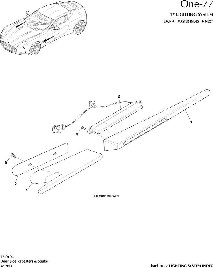 car: ONE-77,item_no: -,quantity: 1,reference: ONE_77_00-00-ONE_77_17-0104