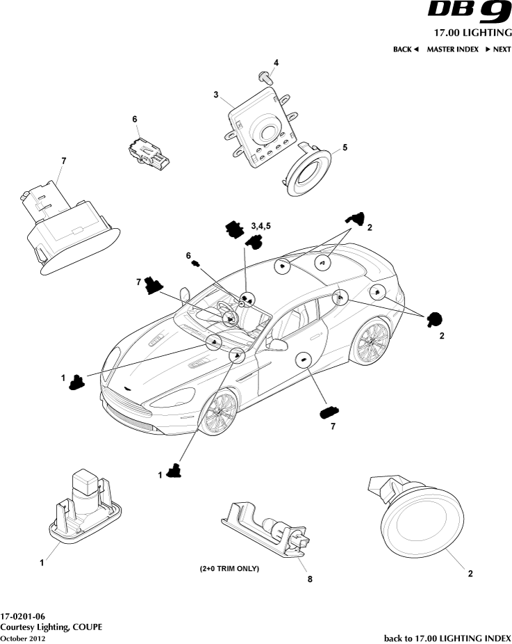 car: DB9,item_no: 8,quantity: 2,reference: DB9_13_00-00-DB9_13_17-0201-06