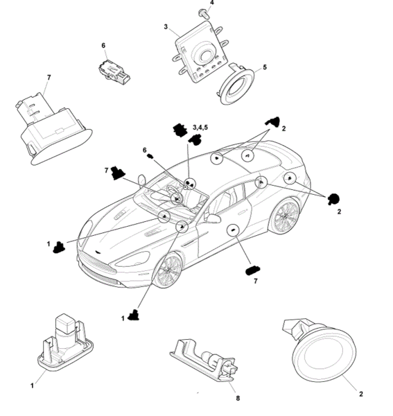 Image of REAR OCCUPANT LED LAMP