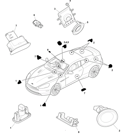 Image of REAR OCCUPANT LED LAMP