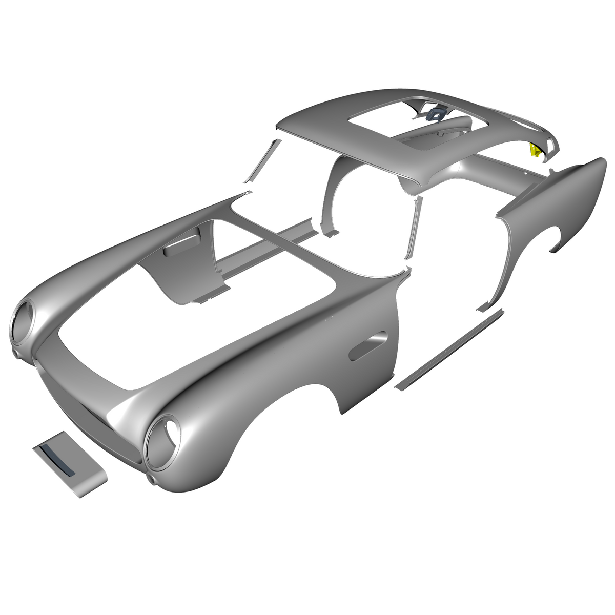 car: DB5 GF,item_no: nan,quantity: 1,reference: DB5GF_PartsCatalogue-210000-10 Body Panels