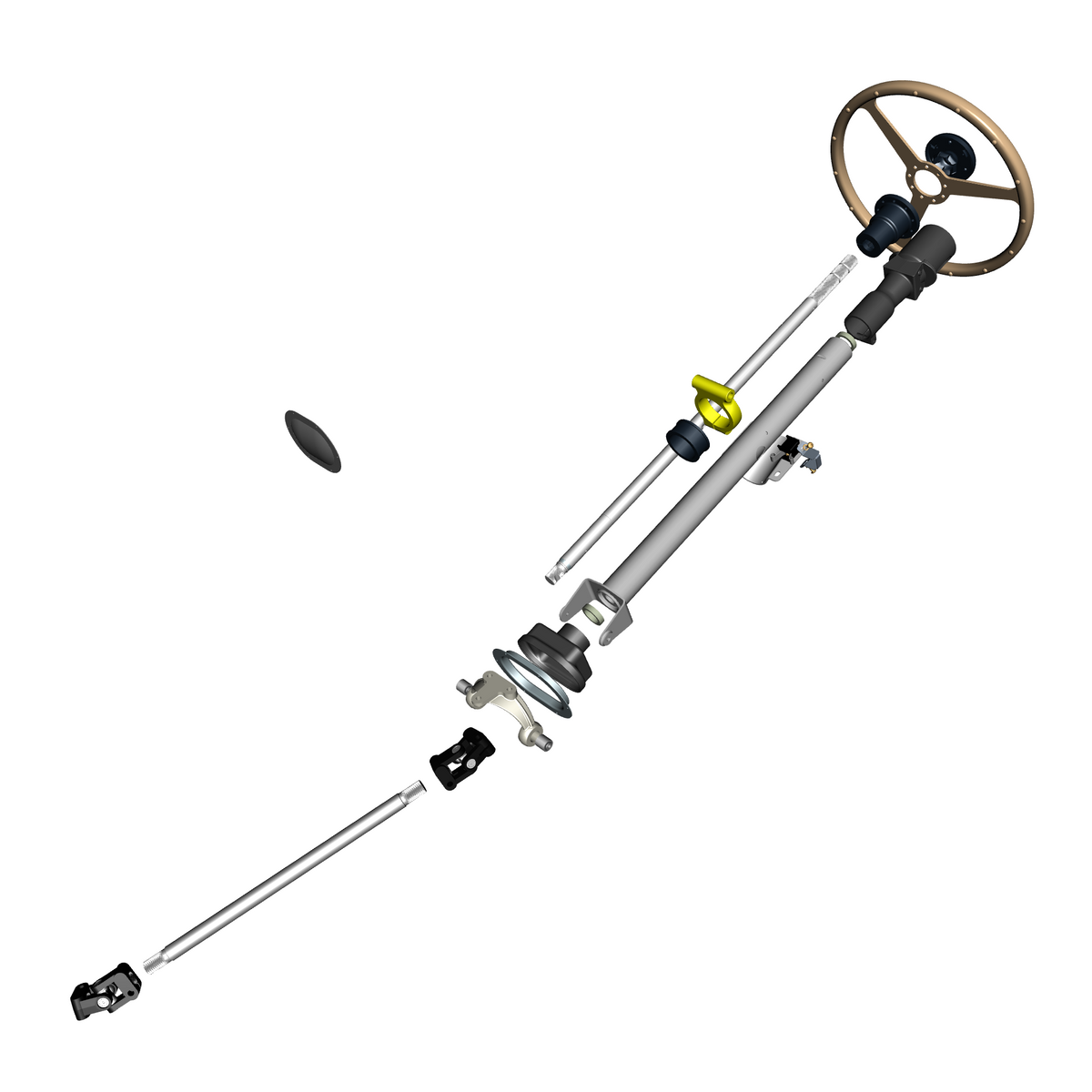 car: DB4 GTZ,item_no: nan,quantity: 1.0,reference: DB4GTZ_PartsCatalogue-110400-10 Steering Column Assembly