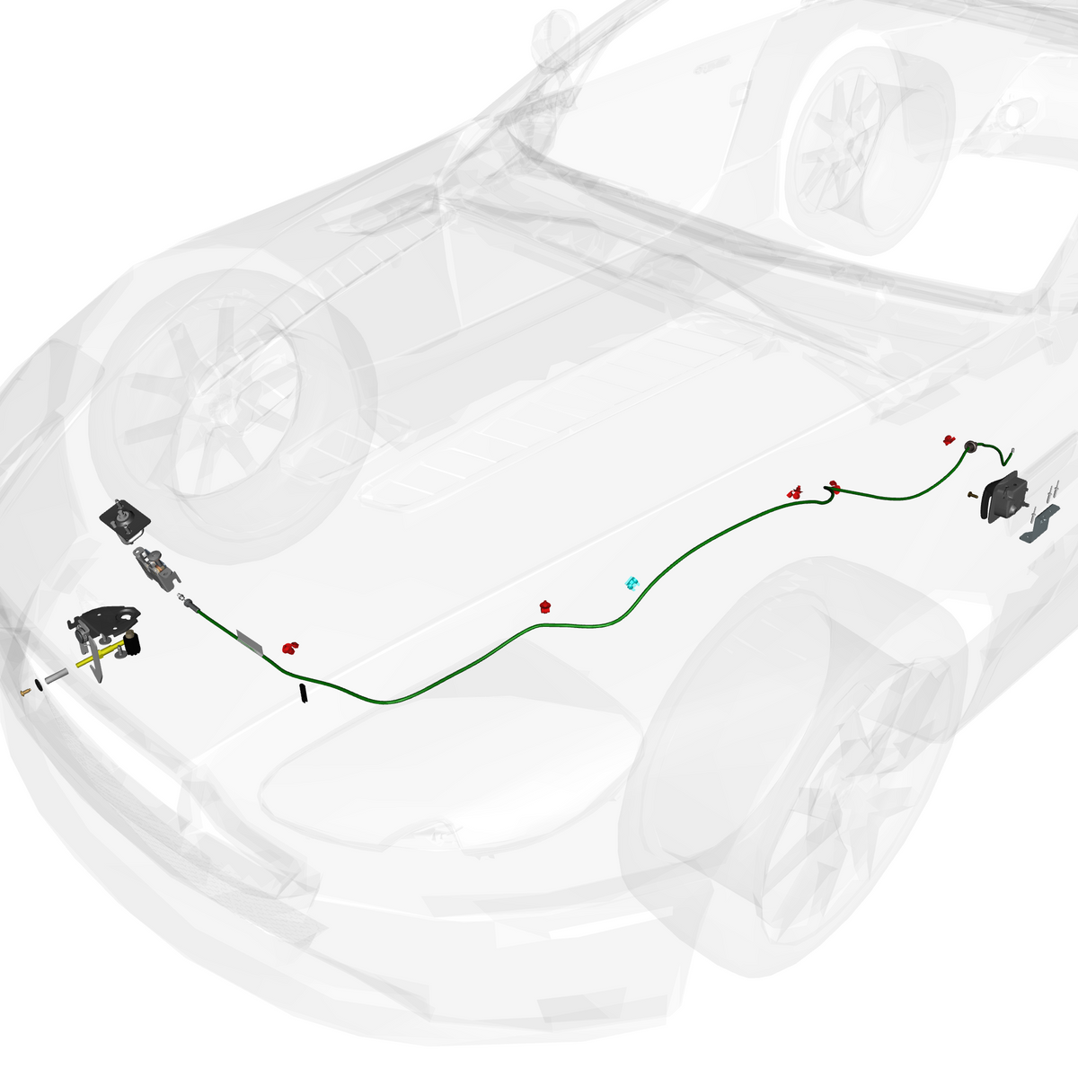 car: VANTAGE V12S,item_no: nan,quantity: 1,reference: VANTAGE_V12S_PartsCatalogue-011403-01 Bonnet Latch System