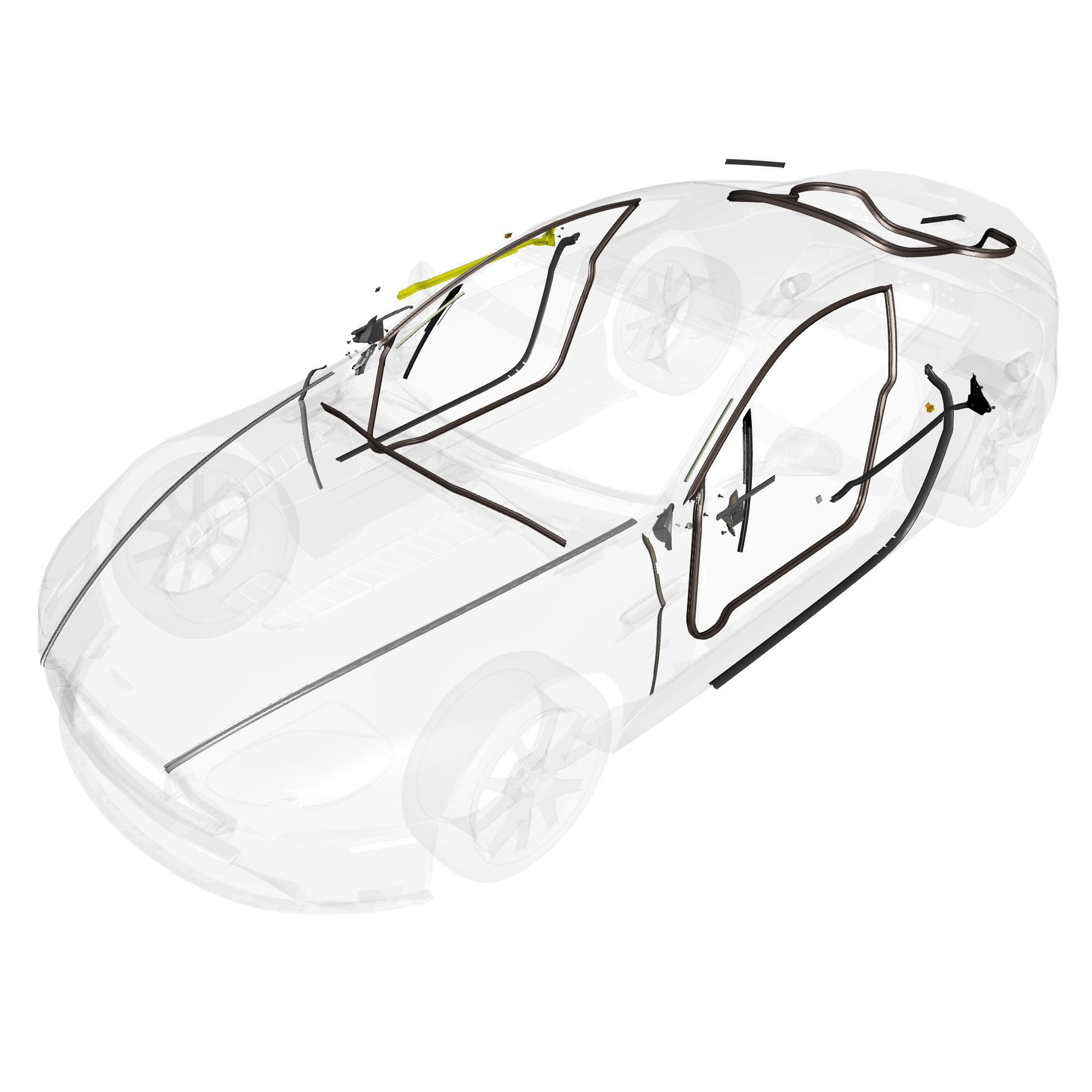 car:VANTAGE V12S,item_no:,quantity:1,reference:VANTAGE_V12S_PartsCatalogue-010702-B1 Dynamic Weatherstrips