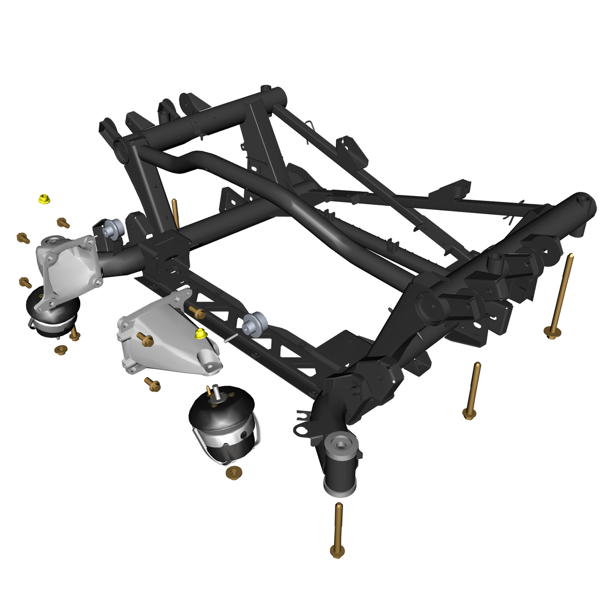 car:VANTAGE V12S,item_no:,quantity:2,reference:VANTAGE_V12S_PartsCatalogue-020100-C2 Rear Subframe & Mountings