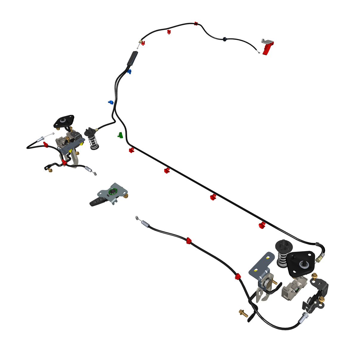 car:DBX,item_no:,quantity:4,reference:DBX_PartsCatalogue-310904 Bonnet Latch System