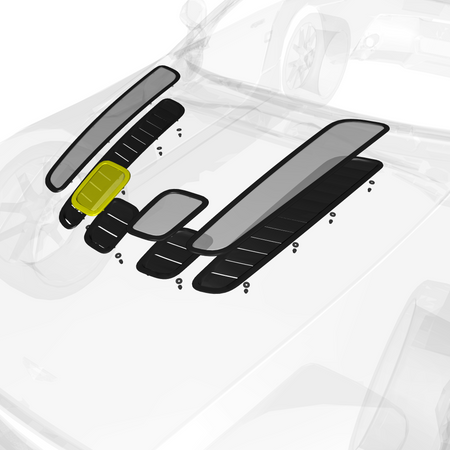 car: VANTAGE V12S,item_no: nan,quantity: 1,reference: VANTAGE_V12S_PartsCatalogue-010802-B1 Bonnet Vents