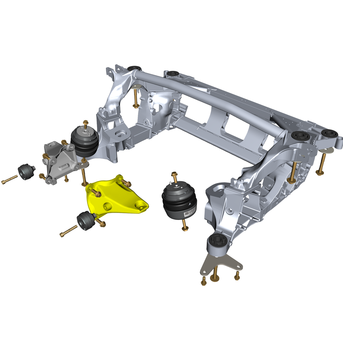 car: VANTAGE SP,item_no: nan,quantity: 1,reference: VANTAGE_SP_PartsCatalogue-020105-00 Rear Subframe