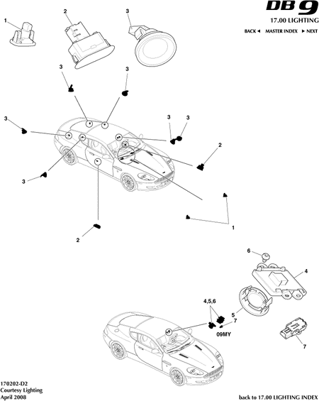 car: DB9,item_no: -,quantity: 2,reference: DB9_05_12_00-00-DB9_05_12_170202-D2