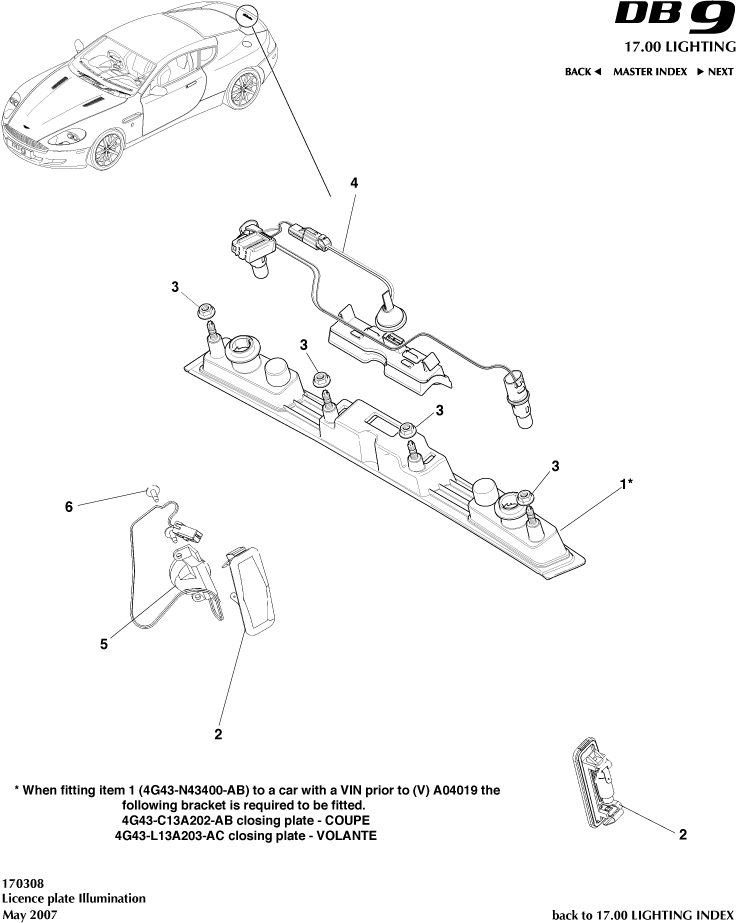 car: DB9,item_no: 2,quantity: 2,reference: DB9_05_12_00-00-DB9_05_12_170308