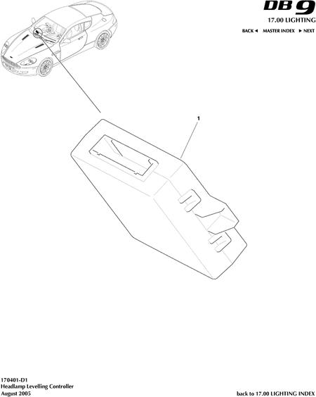 car: DB9,item_no: 1,quantity: 1,reference: DB9_05_12_00-00-DB9_05_12_170401-D1