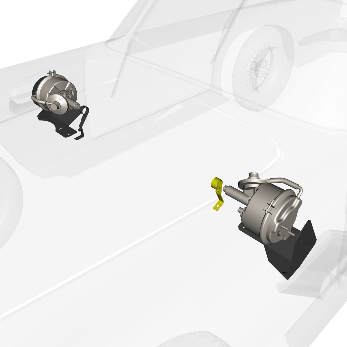 car: DB5 GF,item_no: nan,quantity: 1,reference: DB5GF_PartsCatalogue-430400-10 Brake Servo