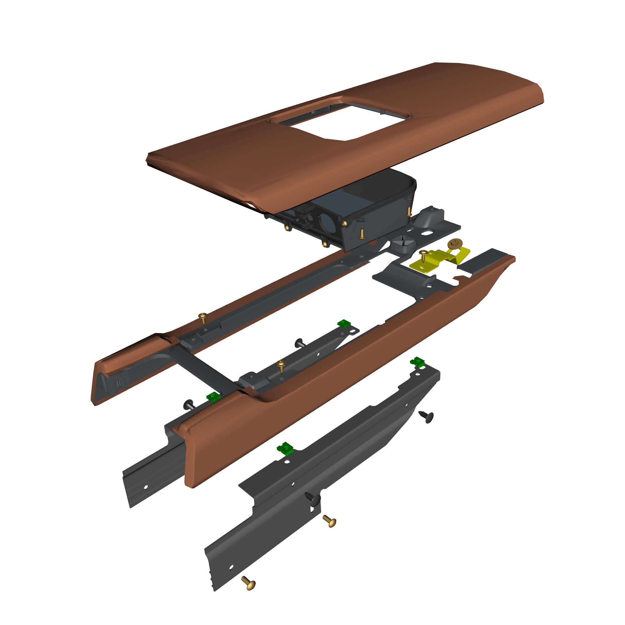car:vantage v12s,item_no:,quantity:1,reference:vantage_v12s_partscatalogue-011233-01 console armrest lowline