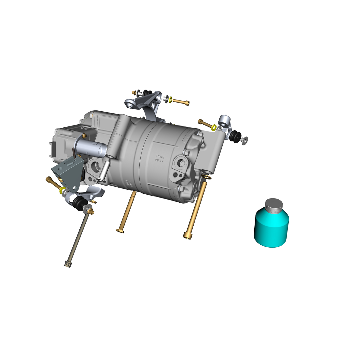 car: VALKYRIE,item_no: nan,quantity: 4,reference: VALKYRIE_PartsCatalogue-120306-10 AC Compressor