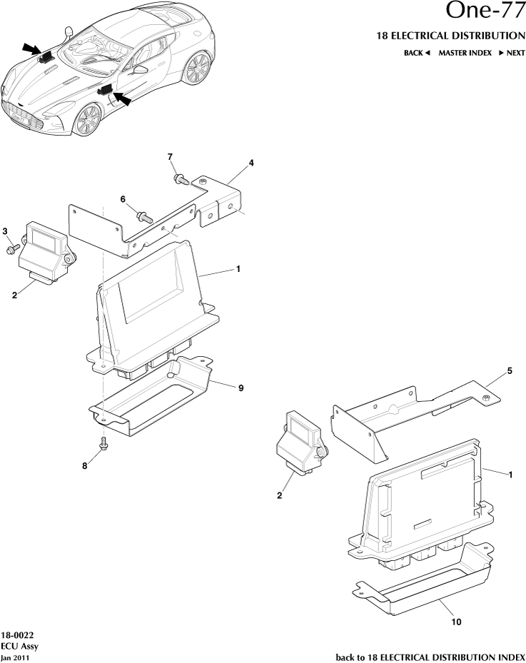 car: ONE-77,item_no: 5,quantity: 1,reference: ONE_77_00-00-ONE_77_18-0022