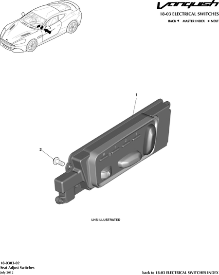 car: VANQUISH,item_no: -,quantity: 1,reference: VANQUISH_13_00-00-VANQUISH_13_18-0303-03