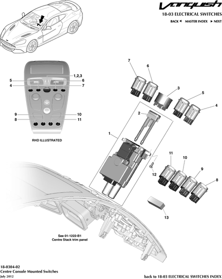 car: VANQUISH,item_no: -,quantity: 1,reference: VANQUISH_13_00-00-VANQUISH_13_18-0304-02