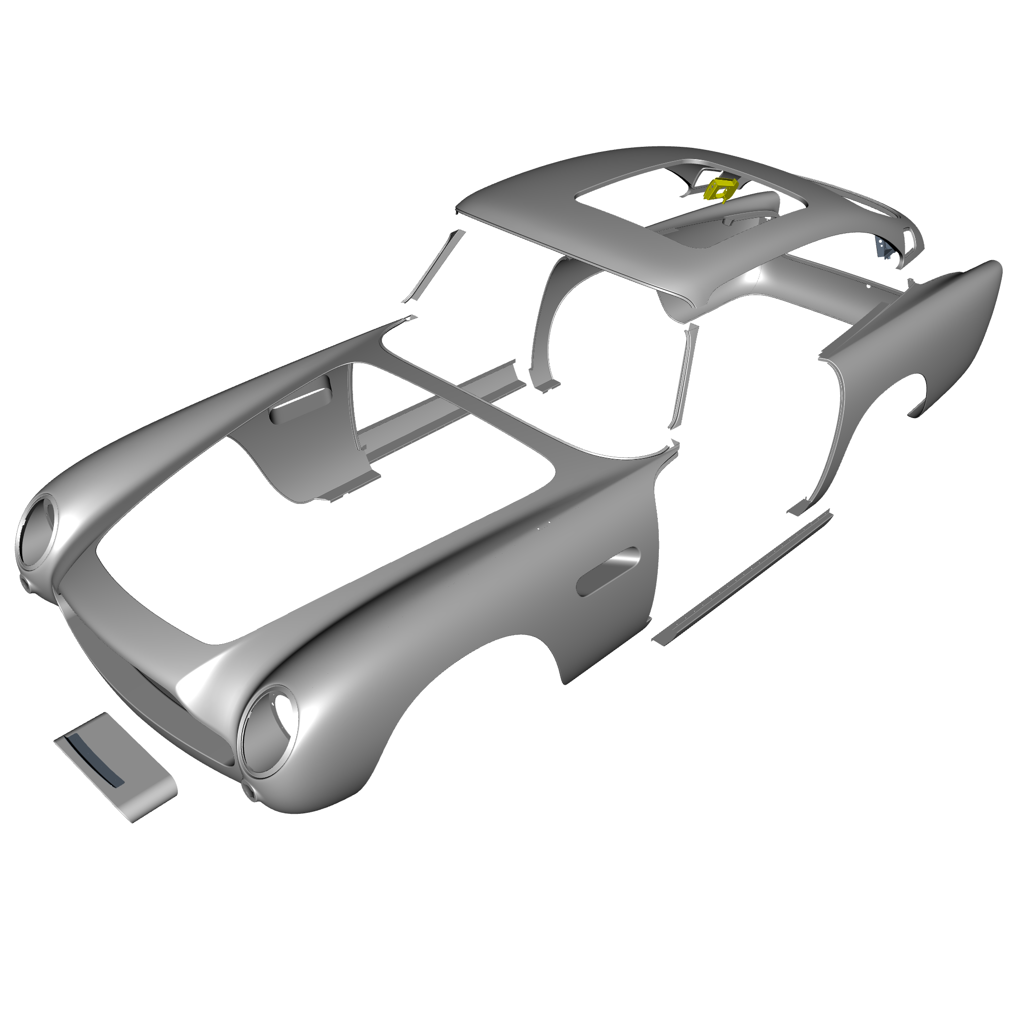 car: DB5 GF,item_no: nan,quantity: 1,reference: DB5GF_PartsCatalogue-210000-10 Body Panels