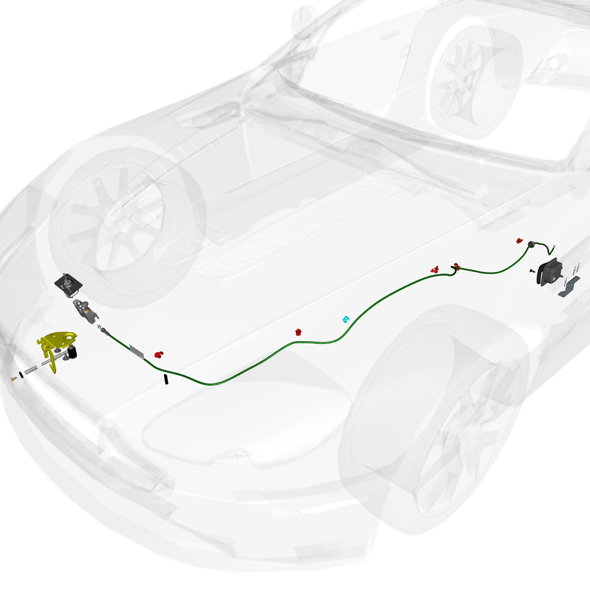 car: VANTAGE V12S,item_no: nan,quantity: 1,reference: VANTAGE_V12S_PartsCatalogue-011403-01 Bonnet Latch System