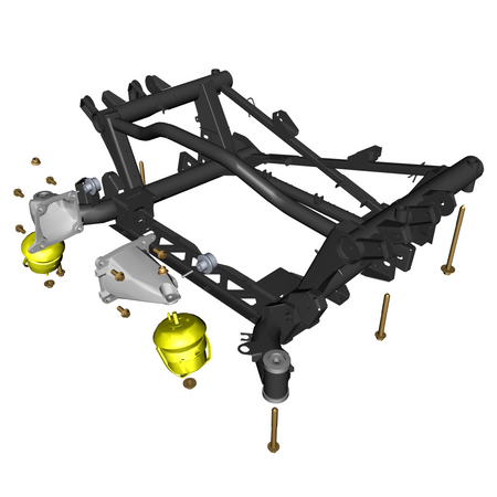 car:VANTAGE V12S,item_no:,quantity:2,reference:VANTAGE_V12S_PartsCatalogue-020100-C2 Rear Subframe & Mountings