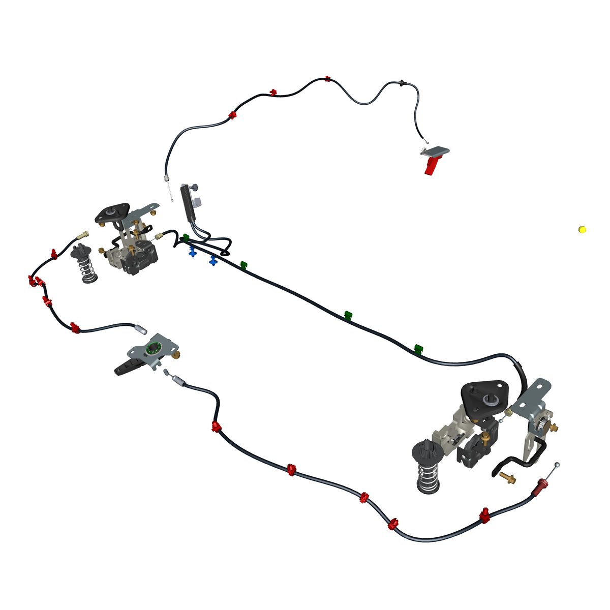 car: VANQUISH,item_no: nan,quantity: 1.0,reference: VANQUISH_25_PartsCatalogue-011403 Bonnet Latch System