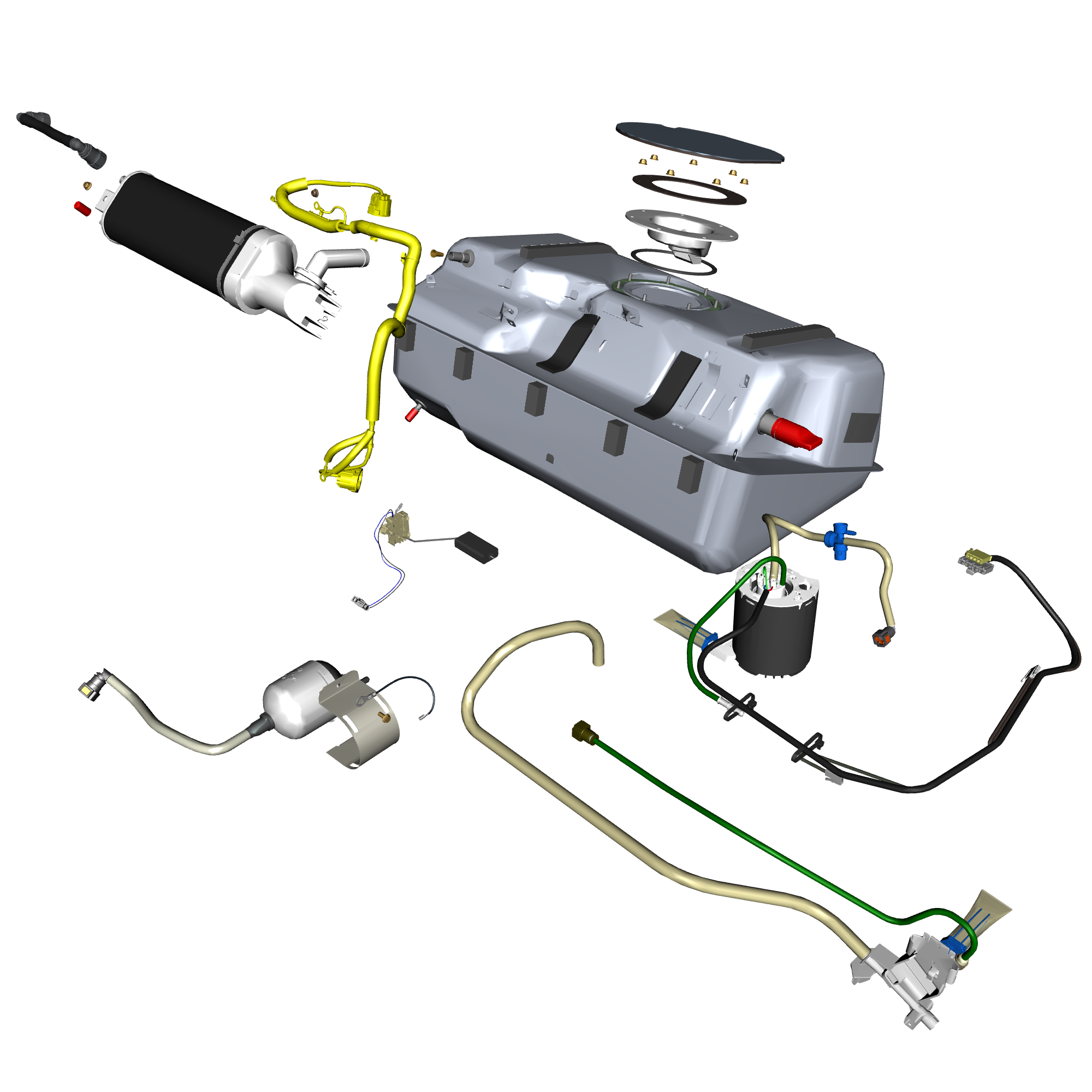 car:vantage v12s,item_no:,quantity:1.0,reference:vantage_v12s_partscatalogue-100101-01 fuel tank assembly