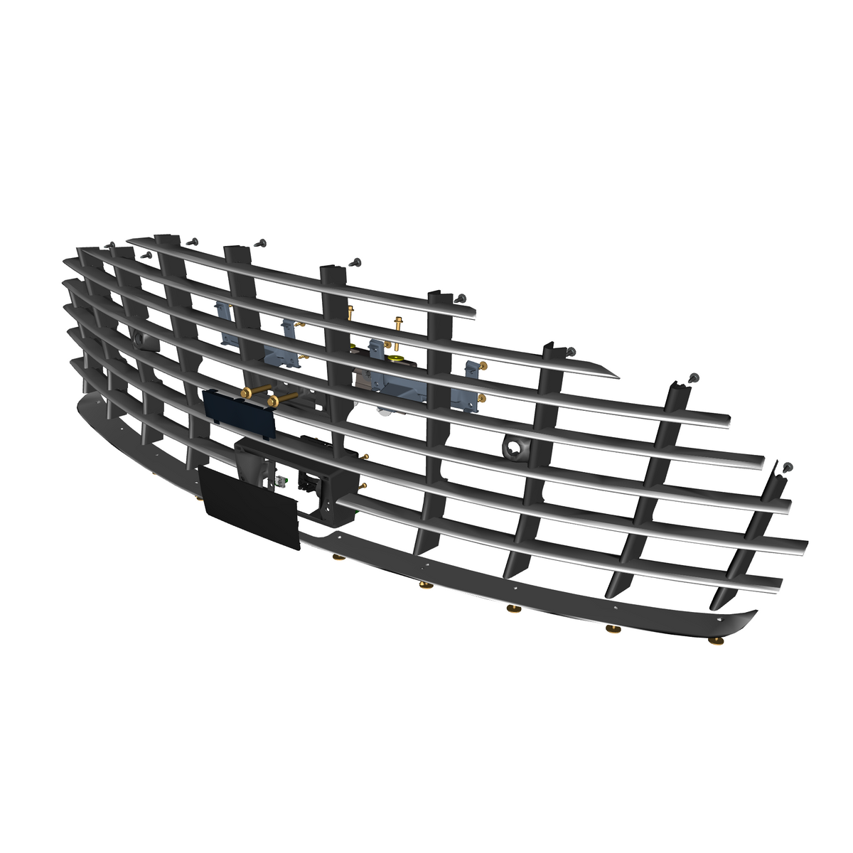 car: VANQUISH,item_no: nan,quantity: 2.0,reference: VANQUISH_25_PartsCatalogue-010801 Radiator Grille