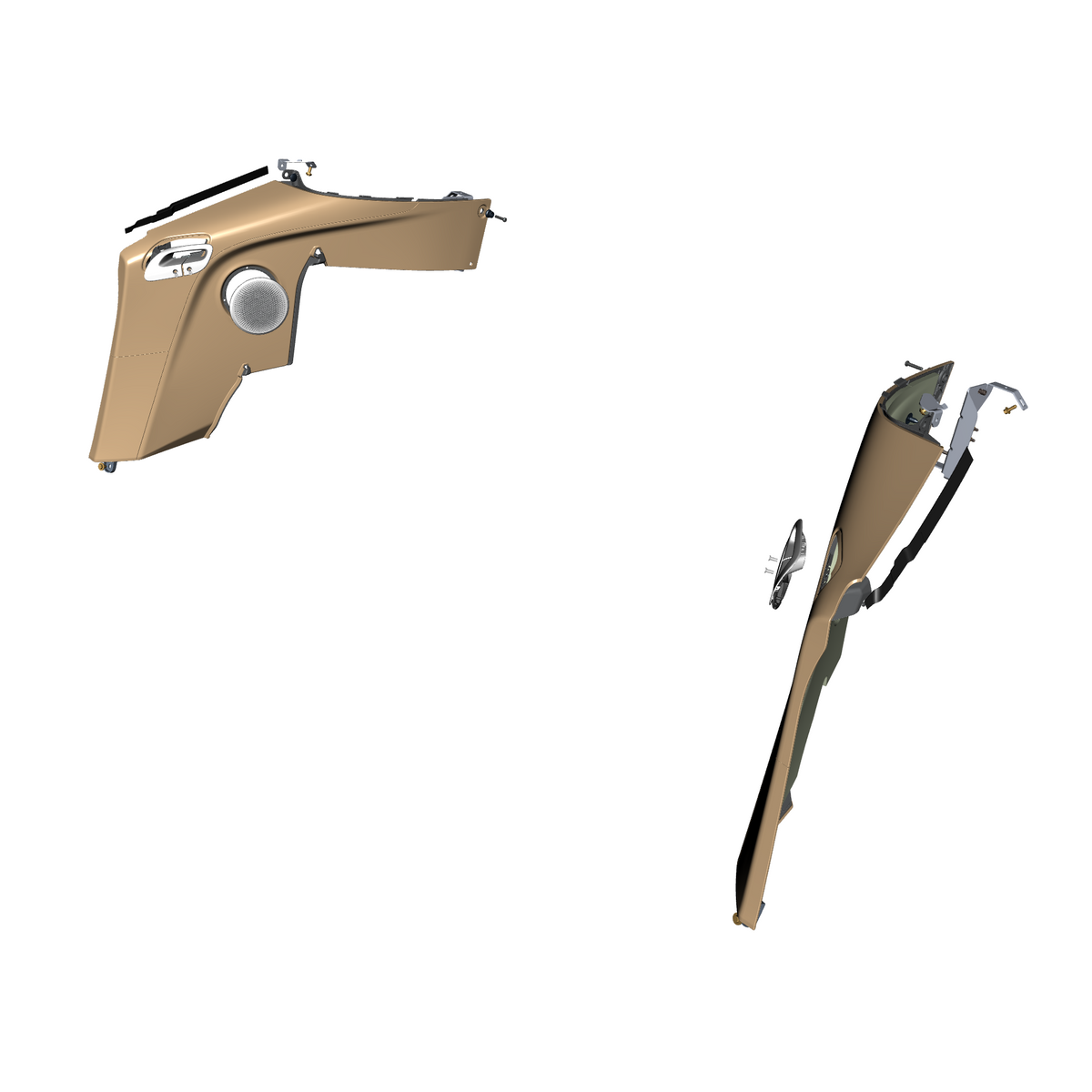 car: VANTAGE,item_no: nan,quantity: 6,reference: VANTAGE_25_PartsCatalogue-010507 Pillar Trim Lower