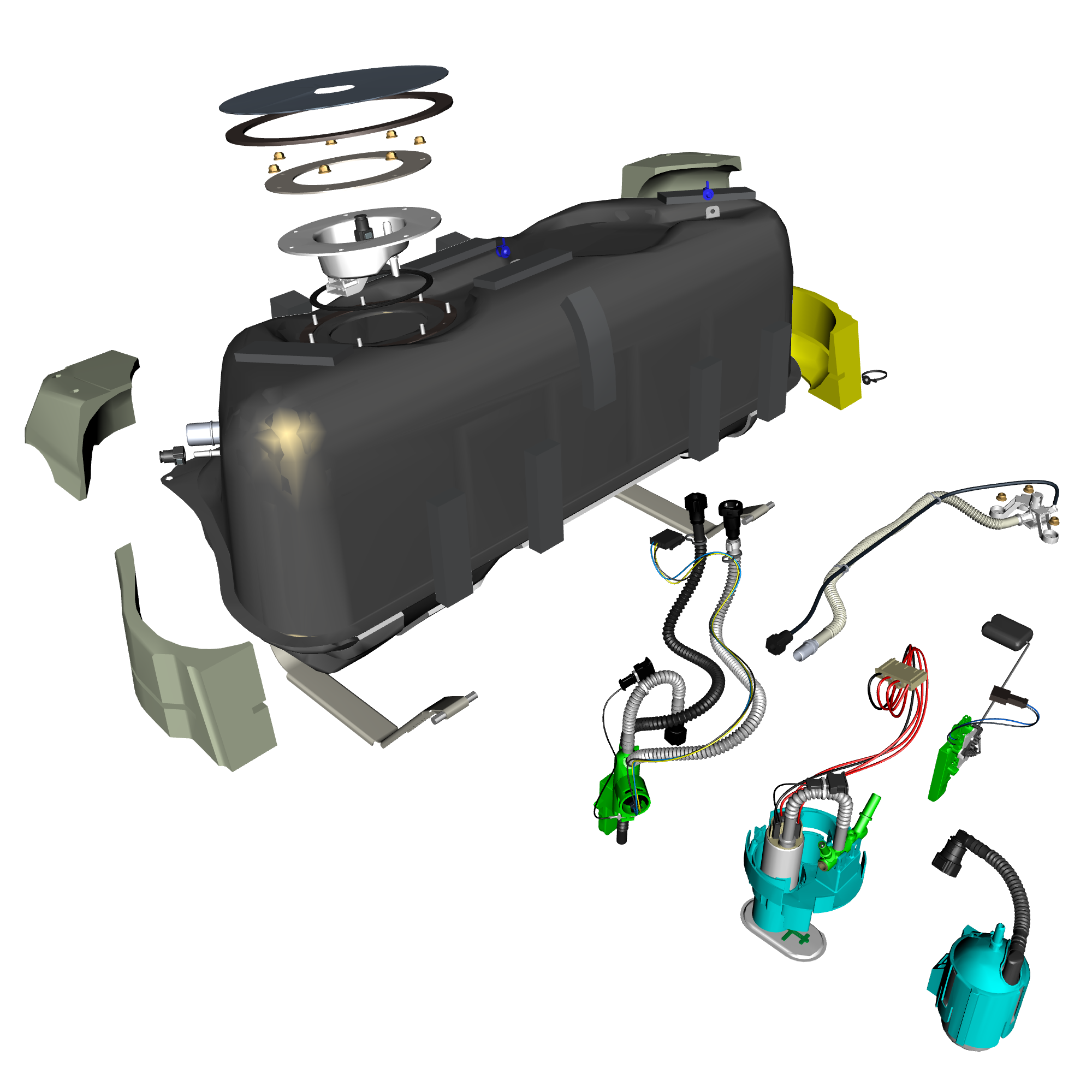 car: DBS,item_no: nan,quantity: 1,reference: DBS_19_PartsCatalogue-100101-10 Fuel Tank Assembly