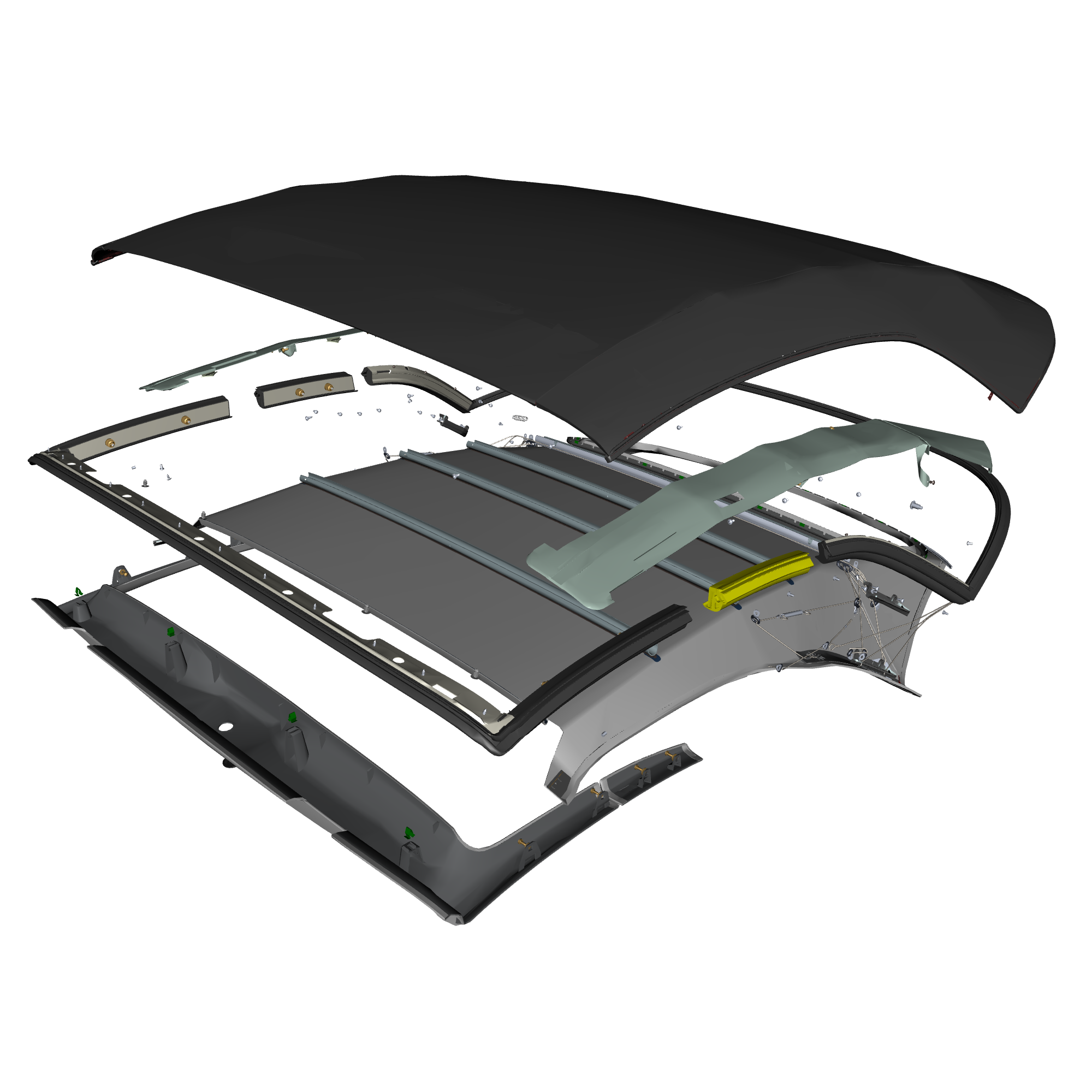 car: DB12,item_no: nan,quantity: 1,reference: DB12_24_PartsCatalogue-011701-20 Roof Trim