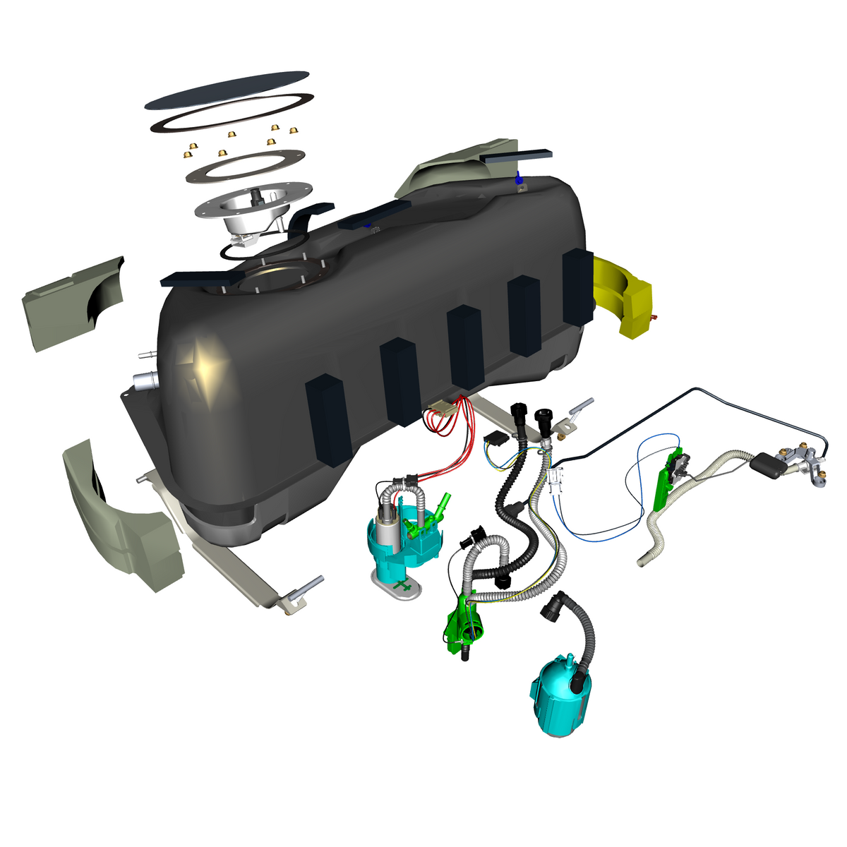 car:vantage,item_no:,quantity:1,reference:vantage_25_partscatalogue-100101-10 fuel tank assembly