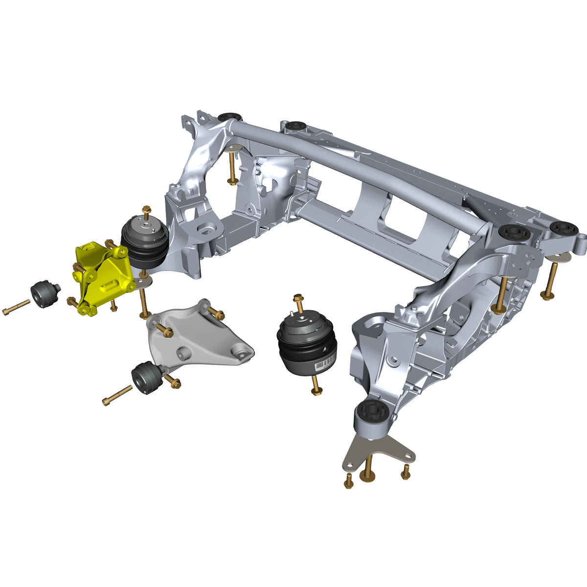 car:vantage sp,item_no:,quantity:1,reference:vantage_sp_partscatalogue-020105-00 rear subframe