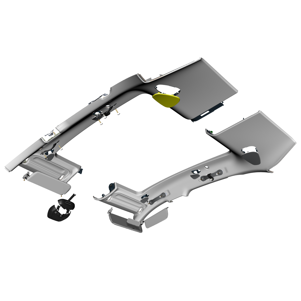 car:DBX,item_no:,quantity:1.0,reference:DBX_PartsCatalogue-300403 Headliner Assembly