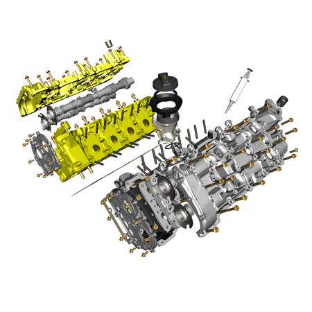 car:VANTAGE,item_no:,quantity:1,reference:VANTAGE_25_PartsCatalogue-032103-10 Cylinder Head