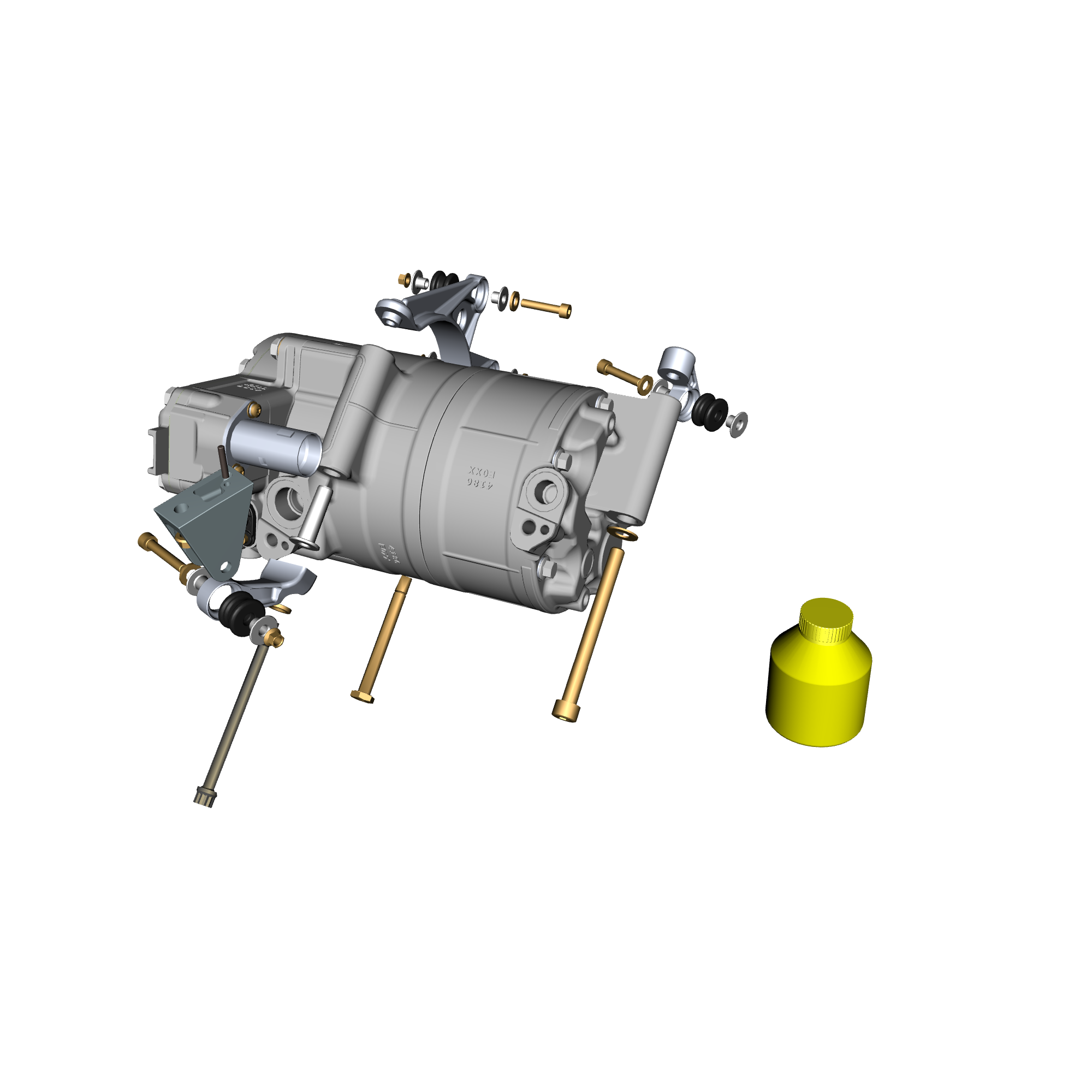 car: VALKYRIE,item_no: nan,quantity: A/R,reference: VALKYRIE_PartsCatalogue-120306-10 AC Compressor