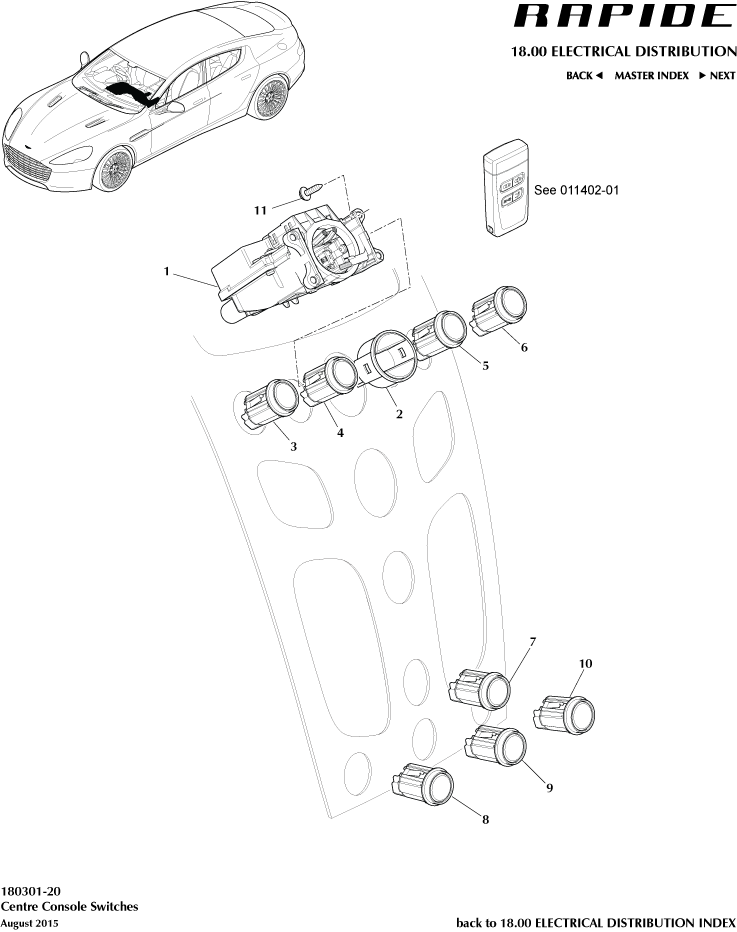 car: RAPIDE,item_no: 3,quantity: 1,reference: RAPIDE_00-00-RAPIDE_180301-20