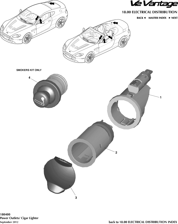 car: VANTAGE V12,item_no: 1,quantity: A/R,reference: VANTAGE_V12_00-00-VANTAGE_V12_180400