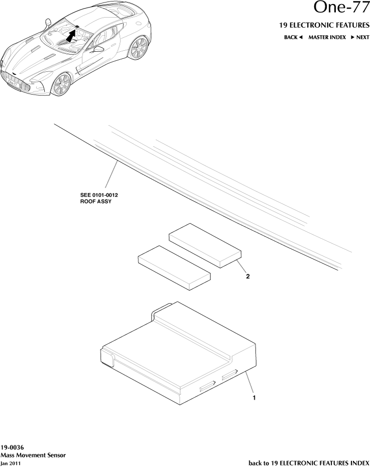 car: ONE-77,item_no: 2,quantity: 2,reference: ONE_77_00-00-ONE_77_19-0036