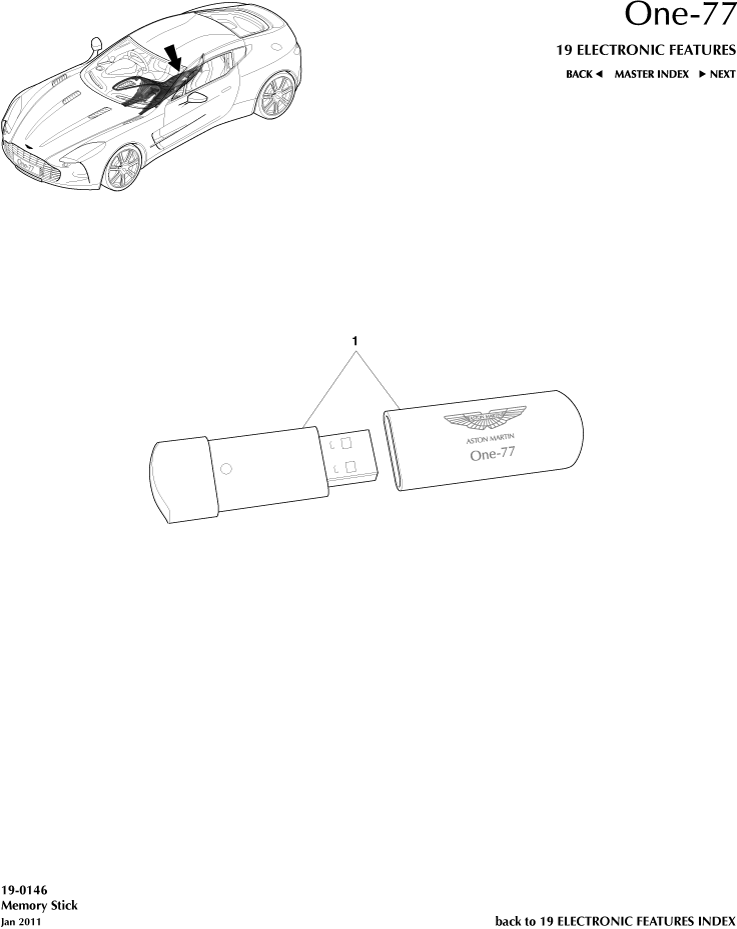 car: ONE-77,item_no: 1,quantity: 1,reference: ONE_77_00-00-ONE_77_19-0146