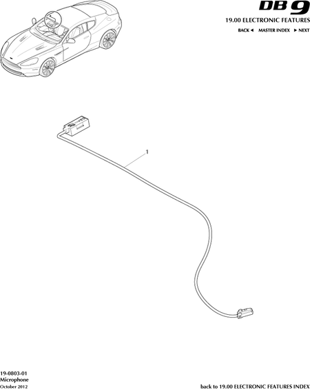 car: DB9,item_no: -,quantity: 1,reference: DB9_13_00-00-DB9_13_19-0803-01