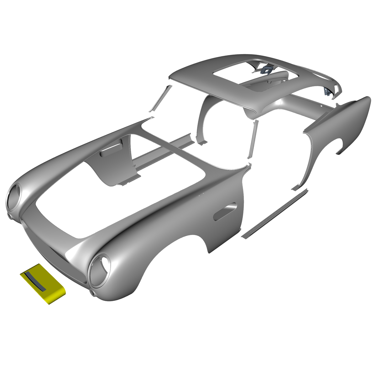 car: DB5 GF,item_no: nan,quantity: 1,reference: DB5GF_PartsCatalogue-210000-10 Body Panels