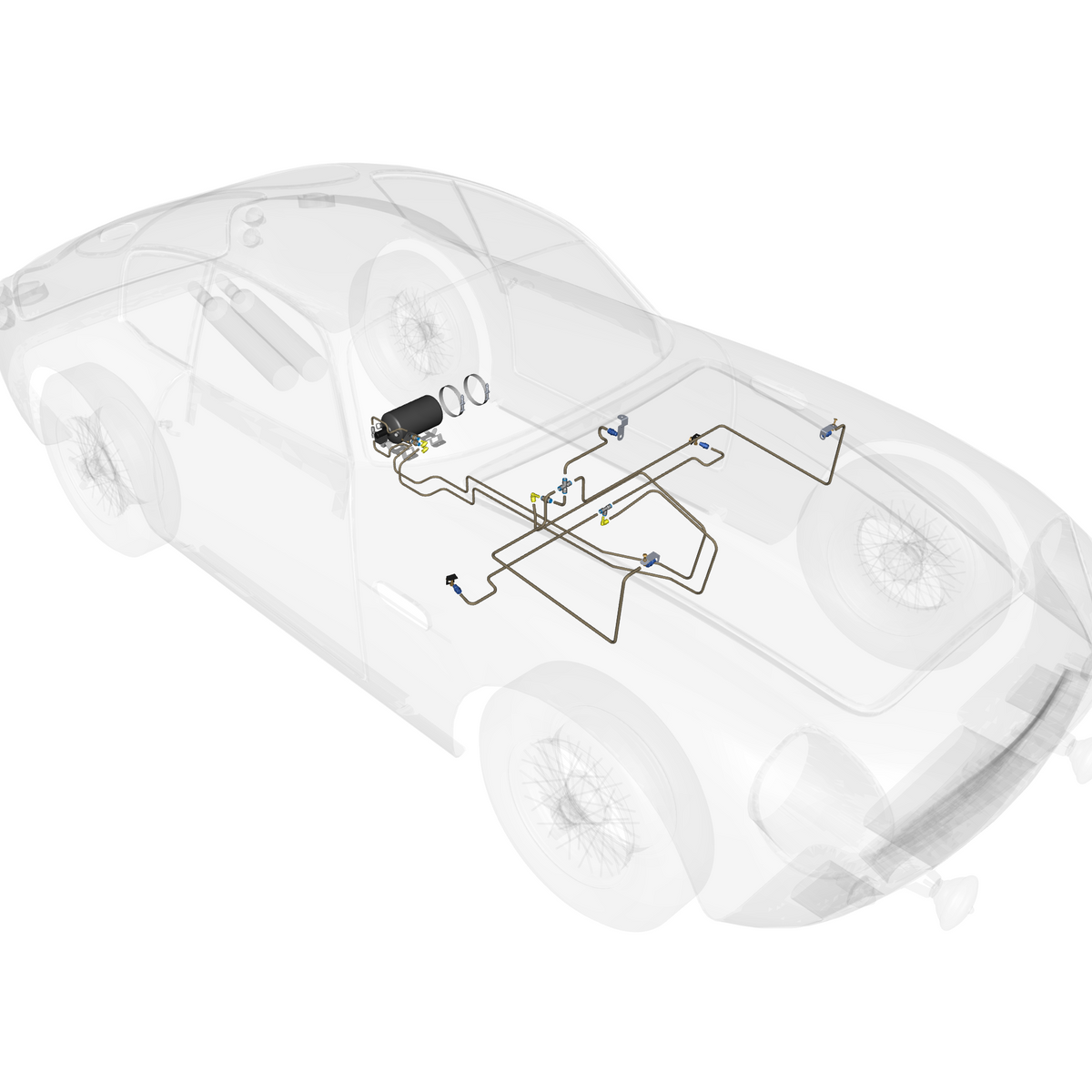 car: DB4 GTZ,item_no: nan,quantity: 4,reference: DB4GTZ_PartsCatalogue-00501-20 Fire Extinguisher