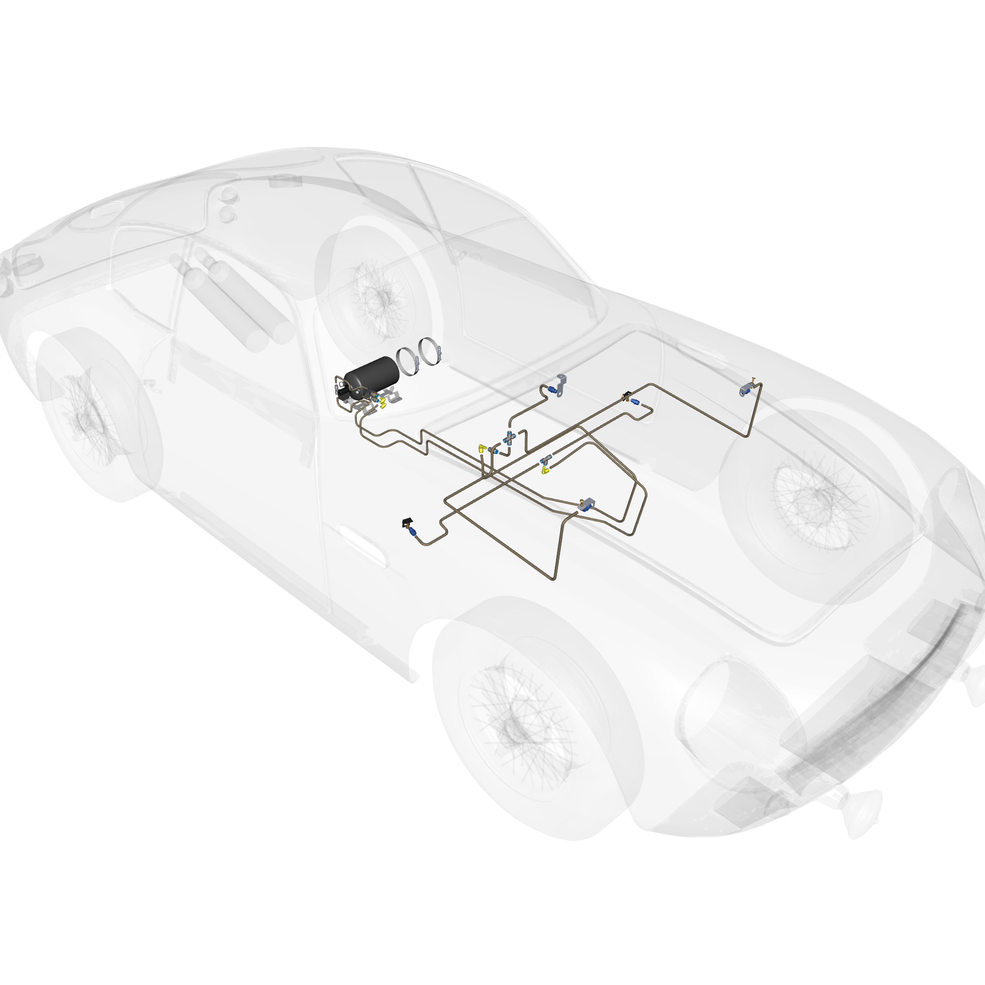 car: DB4 GTZ,item_no: nan,quantity: 4,reference: DB4GTZ_PartsCatalogue-00501-20 Fire Extinguisher