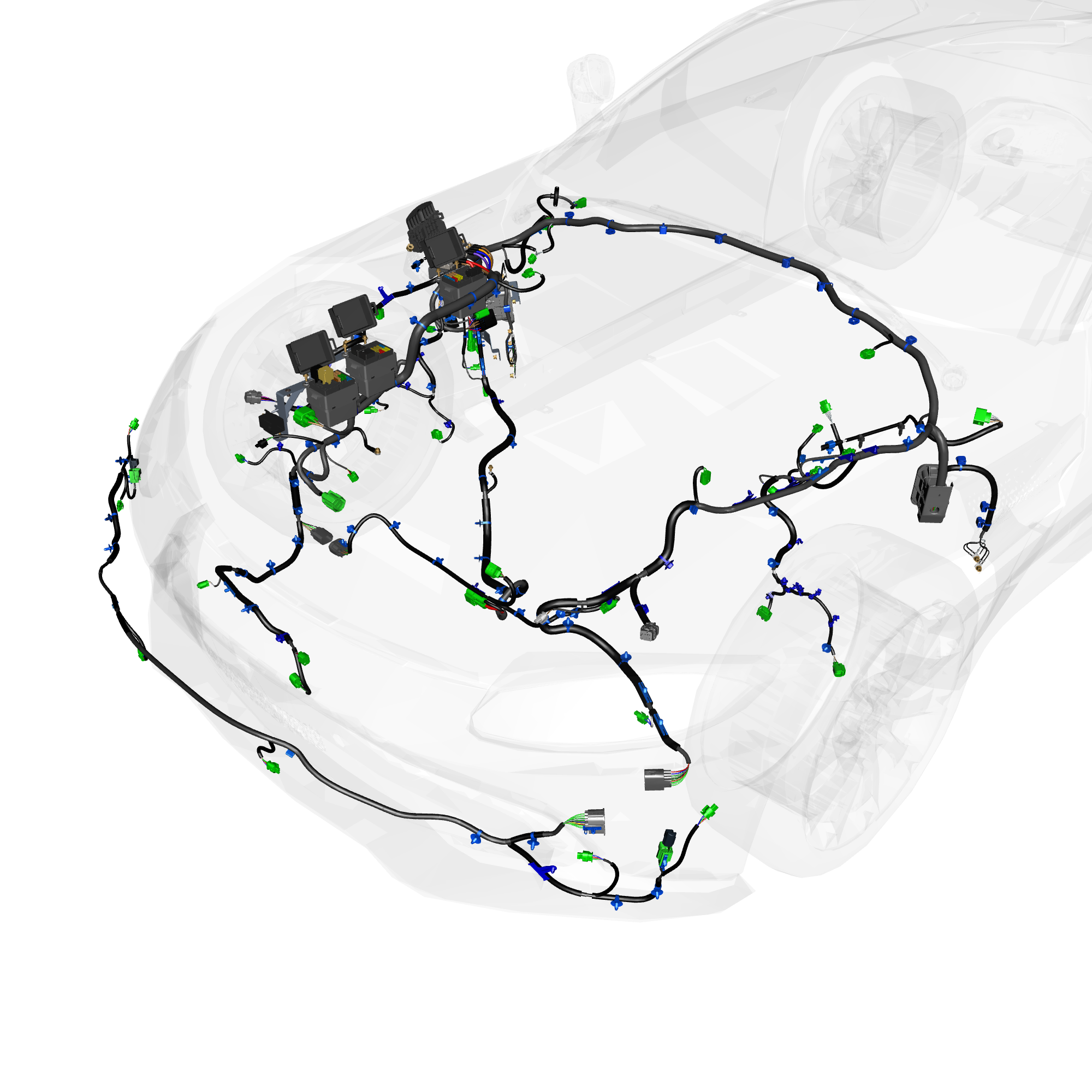car:vantage,item_no:,quantity:a/r,reference:vantage_19_partscatalogue-180101-10 forward wiring assembly