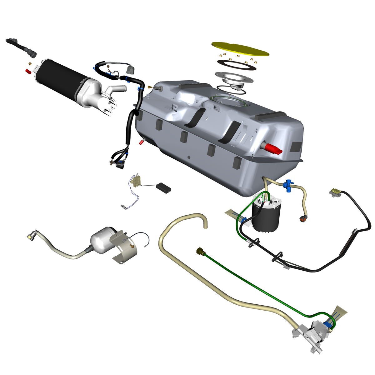 car:vantage v12s,item_no:,quantity:1.0,reference:vantage_v12s_partscatalogue-100101-01 fuel tank assembly