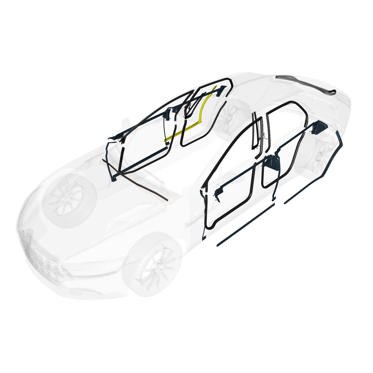 car: TARAF,item_no: nan,quantity: 1,reference: TARAF_PartsCatalogue-010701-01 Dynamic Weatherstrips
