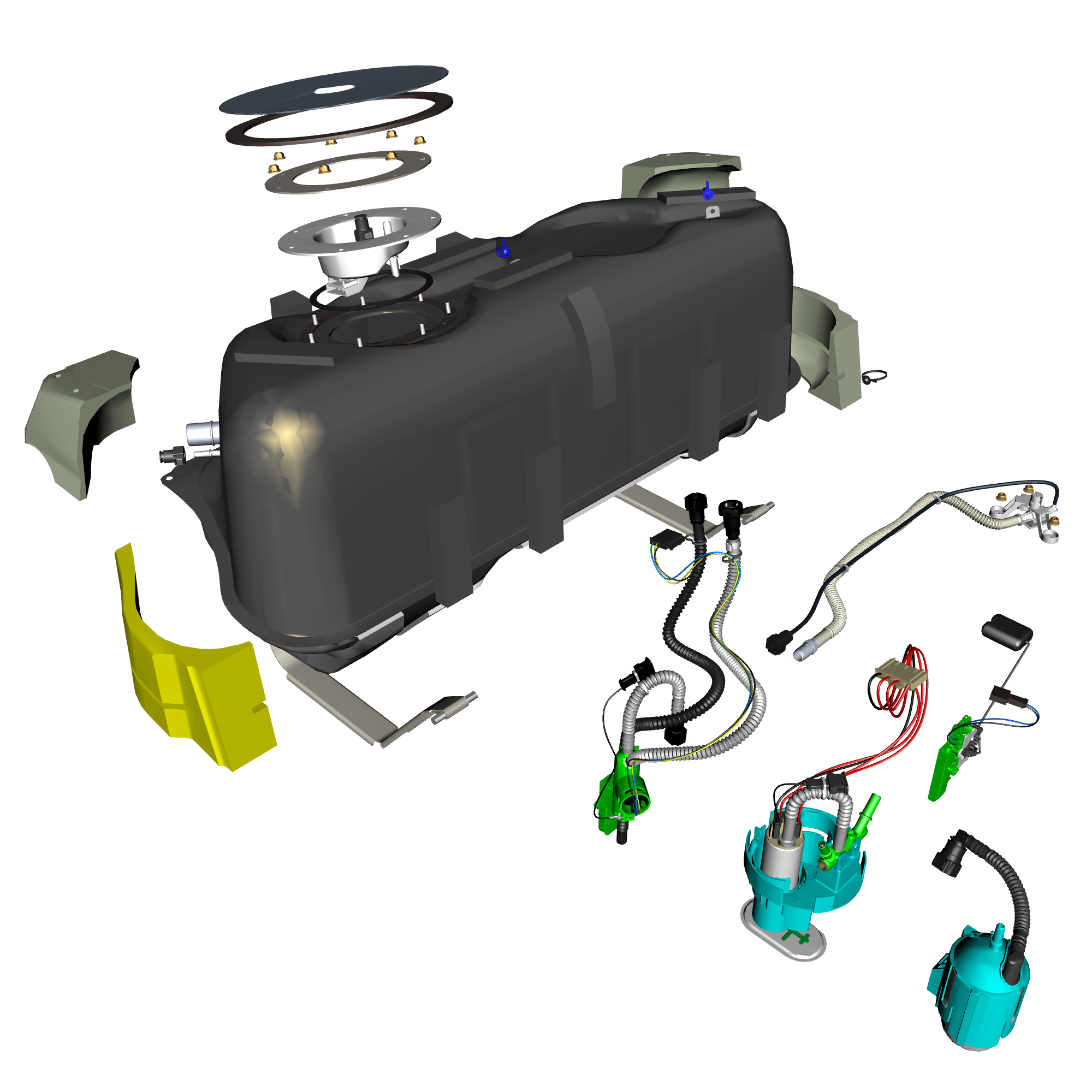 car: DB11,item_no: nan,quantity: 1,reference: DB11_PartsCatalogue-100101-10 Fuel Tank Assembly